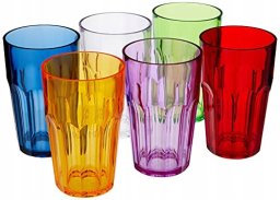 Guzzini HAPPY HOUR Set aus 6 hohen Trinkgläsern