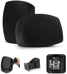 Penton Zestaw kolumn instalacyjnych BHW40BK IPX5 4" 60W 100V 8Ohm Power Dynamics one size