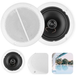 Zestaw głośników instalacyjnych 6,5" 100W PD MS65 one size