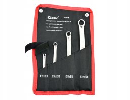 Klucze polerowane Oczkowe-Torx 4el.E6-E24(40)