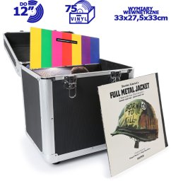 Walizka na płyty winylowe Power Dynamics RC100 one size