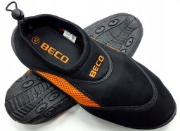 Aqua shoes unisex BECO 9217 30 size 39 black/orange