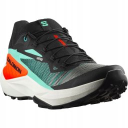 Buty trailowe Salomon Genesis - black/green/cherry