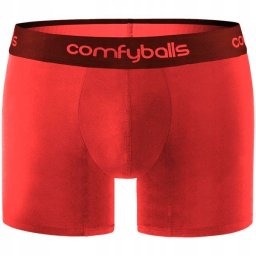 Bokserki termoaktywne Comfyballs Long Performance - plasma red