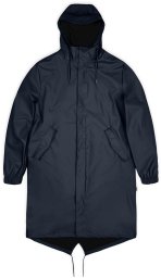 Rains płaszcz przeciwdeszczowy unisex FISHTAIL PARKA W3 18140 47 NAVY L