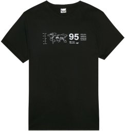 Męska koszulka bawełniana 4F M2482 casualowy T-SHIRT sportowy  R. XL