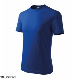 Base - ADLER - Base - Koszulka unisex, 160 g/m2, 100 % bawełna, 85 % bawełna, 15 % wiskoza - chabrowy M