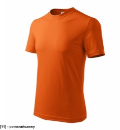 Base - ADLER - Base - Koszulka unisex, 160 g/m2, 100 % bawełna, 85 % bawełna, 15 % wiskoza - pomarańczowy M