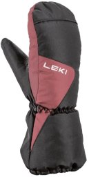 LEKI RĘKAWICE Nevio Junior Mitt black rose 4.0