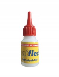 Klej cyjanoakrylowy. UniFlex T-120. 20g.