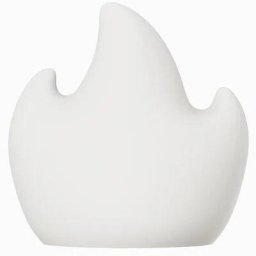 Usorteret FLAME LAMPSHADE, white