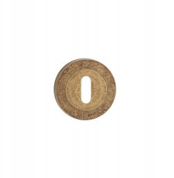 ESCUTCHEON FOR KEY TOSCA ANTIQ BRASS
