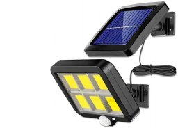 Naświetlacz Solarny LED 6500K IP65 Czujnik Ruchu i Zmierzchu DECRO Lumiled