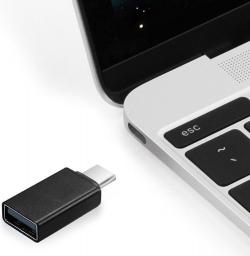 Adapter USB Gembird USB-C - USB Czarny  (A-USB2-CMAF-01)
