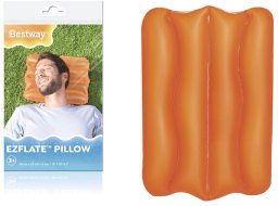 Bestway Dmuchana Poduszka 38 x 25 cm Pomarańczowa Bestway 52127
