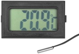Termometr cyfrowy panelowy LXM192 z sondą na przew