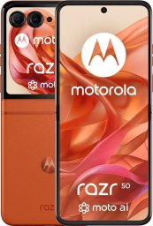 Smartfon Motorola Razr 50 5G 8/256GB Pomarańczowy (PB200011SE)
