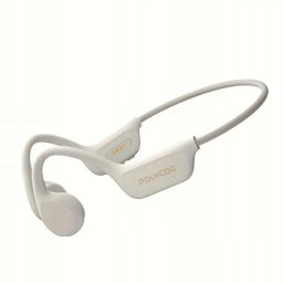 X7 Bezprzewodowe słuchawki z przewodnictwem kostnym 32GB Bluetooth IPX8 - Cloud white