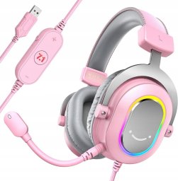 Słuchawki studyjne nauszne FIFINE H6P AmpliGame RGB dźwięk przestrzenny 7.1
