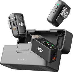 DJI Mikrofon 2 +etui ładujące bezprzewodowy redukcja szumów 48 kHz 250 m