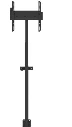 Multibrackets M Motorized Floormount 60kg Black, 60 kg, 81.3 cm (32"), 152.4 cm (60"), 100 x 100 mm, 400 x 400 mm, 1210 - 1860 mm