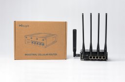 IoT Milesight Industrial Cellular Router 5G Wi-Fi GPS Supported