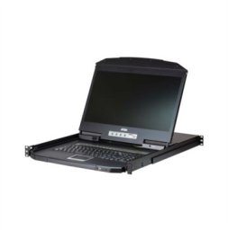 Konsola KVM Aten Przełącznik KVM ATEN CL3116NX, 18,5 TFT, VGA, PS/2-USB, 16 portów, układ FR