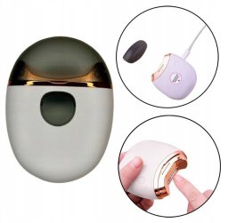 Aptel Elektryczna obcinaczka do paznokci - USB-C akumulatorowy zestaw do manicure