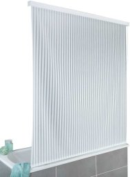 Zasłona prysznicowa Blind, z paskami, 132 x 240 cm, WENKO