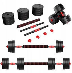 Hantle Athler Lion 2.0 Regulowane Sztanga 20Kg Zestaw Hantli 2X10Kg Gryf