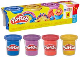 Play-Doh 4 Pack Specialty 340 g - Shimmery Metalli