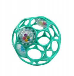 OBALL Rattle 10 cm Turquoise 0m+