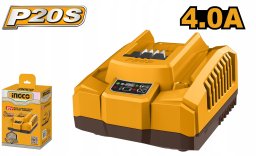 Ingco FCLI20411E 4,0A charger for 20V Li-ion batteries