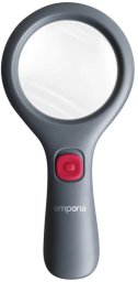 emporia LED-LUPE mit 3fach Vergrößerung