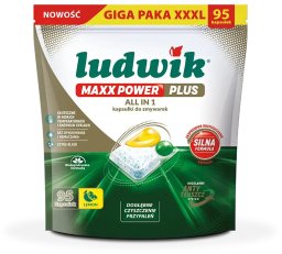 Kapsułki do zmywarek Ludwik Maxx Power Plus 95 szt