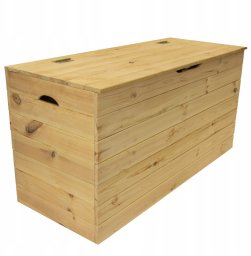 Drewniana Skrzynia 100x40x42 cm 168L Kufer Ogrodowy
