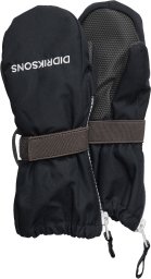 Didriksons vaikiškos žieminės pirštinės BIGGLES ZIP MITTEN 7, juodos