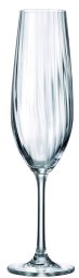 SARAH OPTIC 1SI80/260ML CHAMPAGNE 6PCS