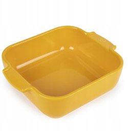 Peugeot APPOLIA Naczynie kwadratowe 21 cm Saffron Yellow