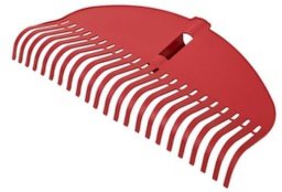 Colorovo RAKE FAN-SHAPE PLASTIC VG534 NO HANDL HH