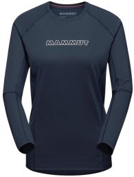 Bluza damska Mammut Selun FL Longsleeve Logo - marine