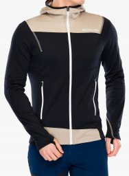 Bluza z kapturem Ortovox Fleece Light Hoody - black raven