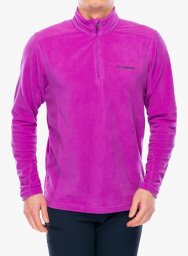Bluza polarowa Columbia Klamath Range II Half Zip - razzle