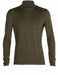 Bluza termoaktywna Icebreaker 260 Tech L/S Half Zip - loden