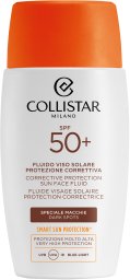 Apsauginis losjonas veidui nuo pigmentinių dėmių SPF 50+ Collistar Sun Corrective Protection Cream, 50 ml