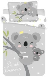 Jerry Fabrics patalynės komplektas Koala Sweet, 100x135, 2 dalių