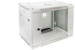 Szafa wisząca RACK 19 cali 9U 450mm szara NEKU TS BOX