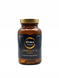 TAKEDA PHARMA SP. Z O.O. OLMA PHARM_Omega 3 Forte Z sardynek peruwiańskich suplement diety 60 kapsułek