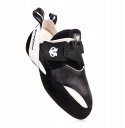Buty wspinaczkowe Evolv V6 w kolorach szaro-czarnych
