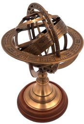 Astrolabium mosiężne  Wysokość 21cm - AMG140